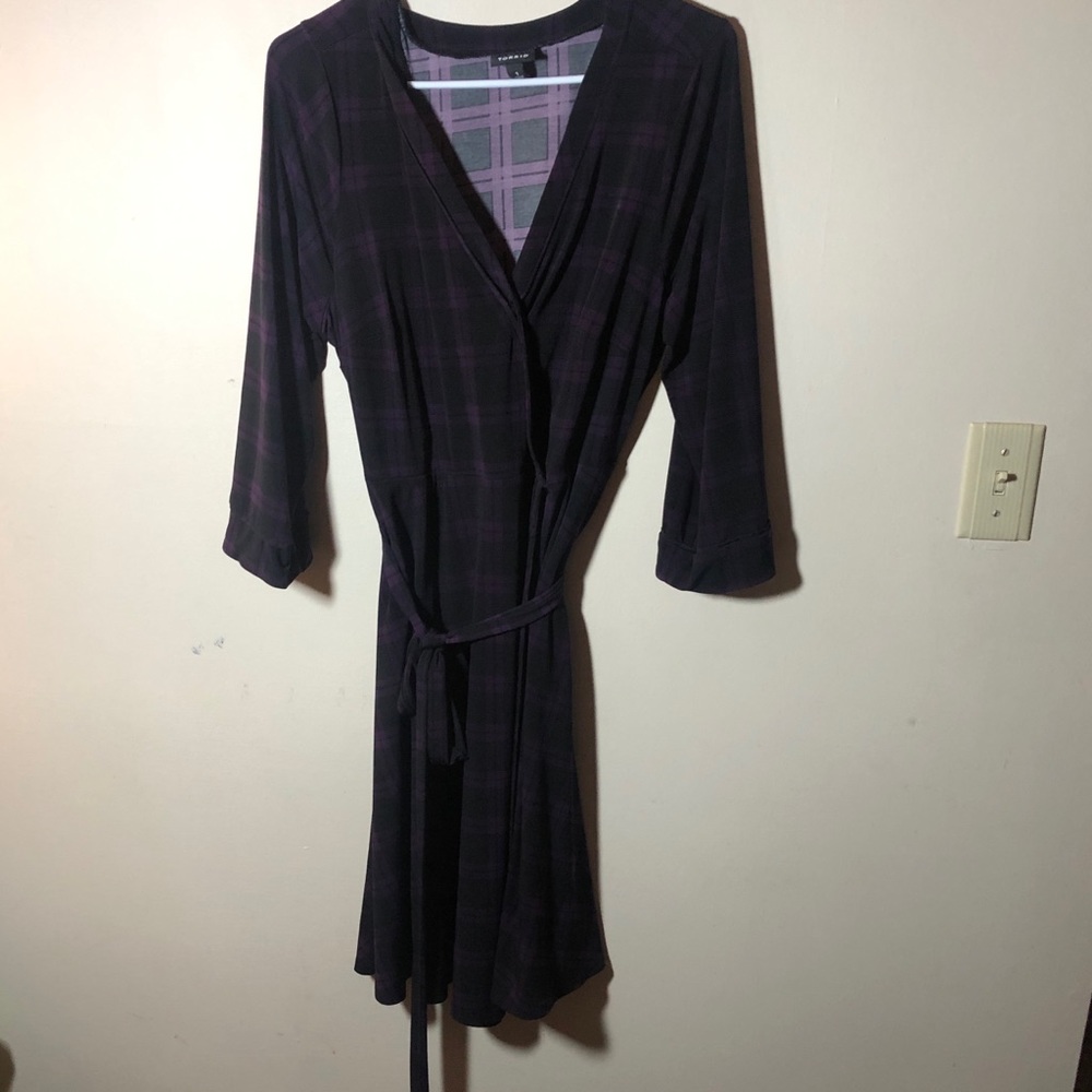 Faux wrap dress ON HOLD
